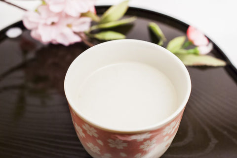 Sake has amino acids in it, so it’s good for you?